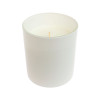 Medium Glass Soy Candles White